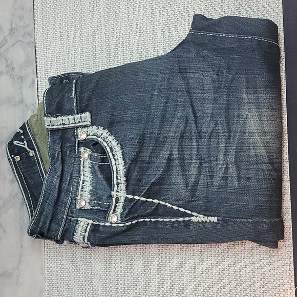 LA Idol Jeans Women's Size 3 USA Blue Denims Bootcut - Picture 1 of 8